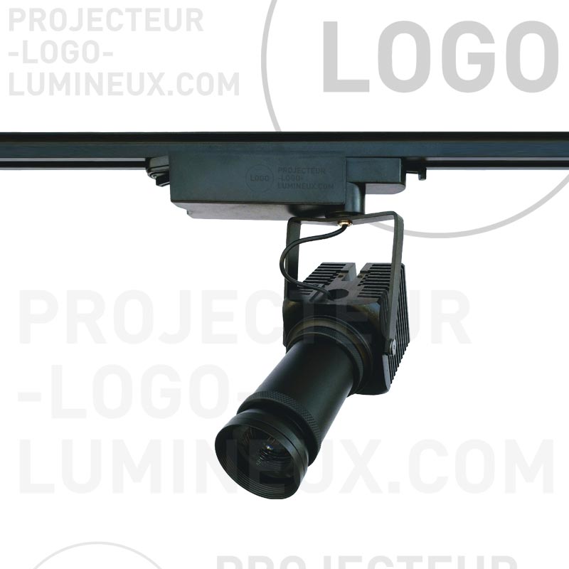 Projecteur de gobo spécial retail fixation rail monophasé Projecteur de gobo spécial retail fixation rail monophasé